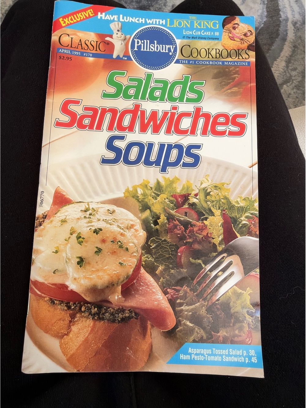 Classic Pillsbury Cookbooks: Salads, Sandwiches, Soups Cookbook Magazine